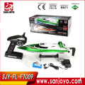 rc jet boats para la venta Barco de carreras de alta velocidad FT009 hobby modelo 4CH yate de 30km / h 2.4g rc lanchas rápidas (sistema de refrigeración por agua)